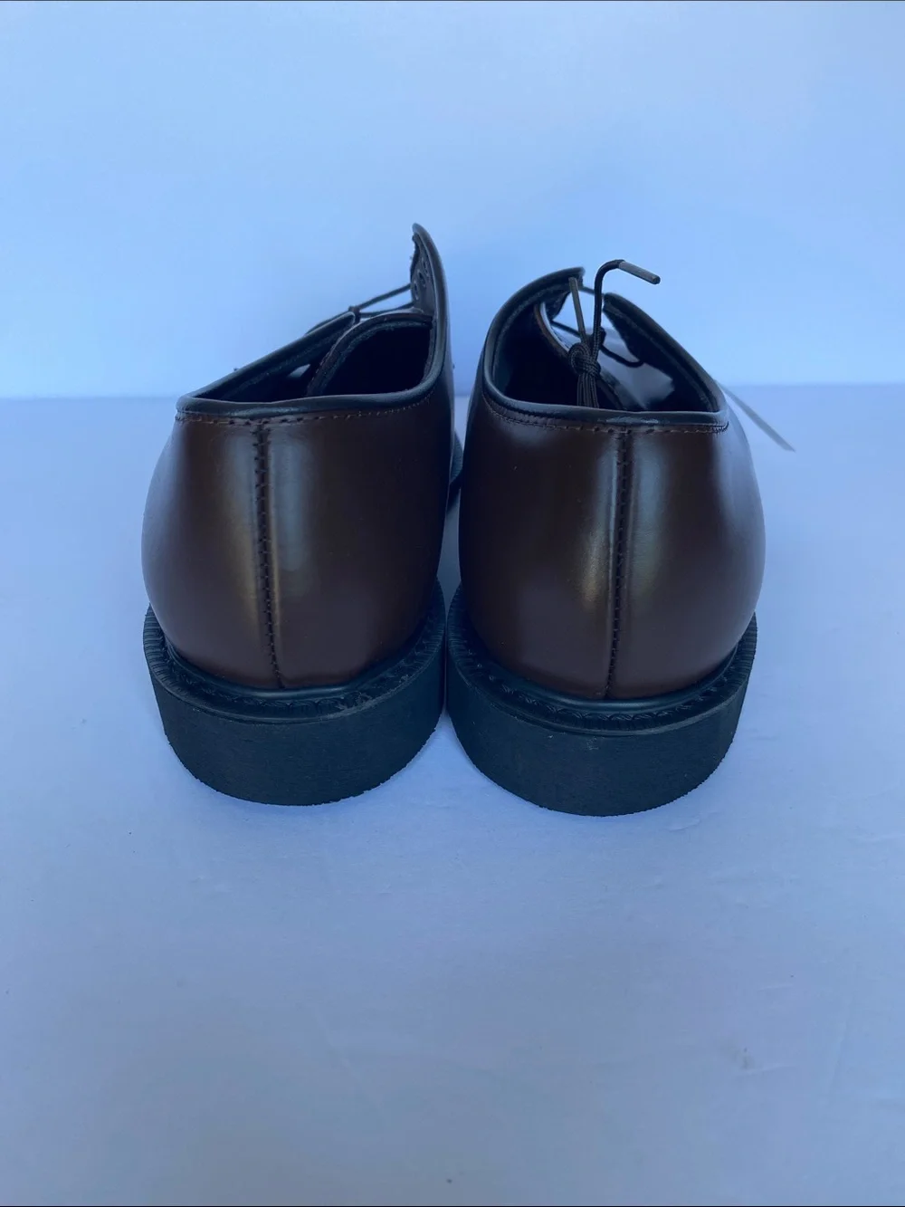 Capps Shoe Company Men’s AGSU Brown Leather Oxfords 9.5 3E